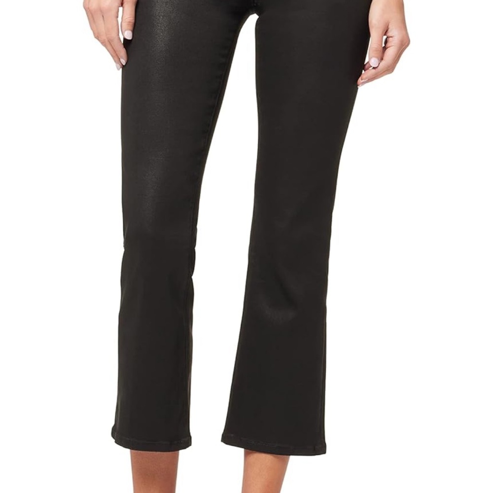 Joe's The Callie high rise cropped boot gunmetal 23 waist